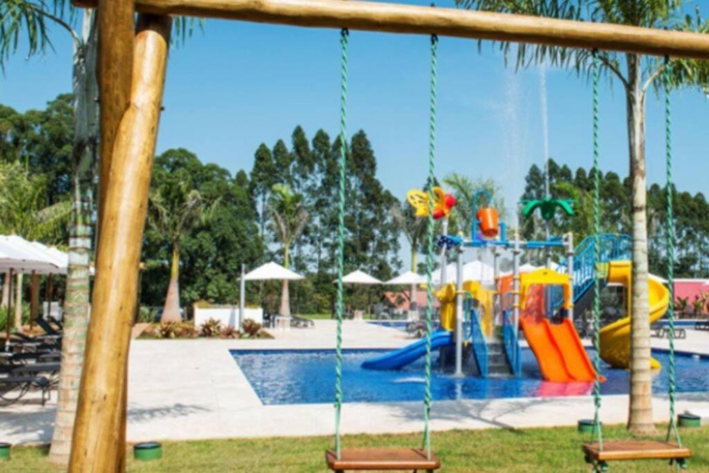 Resort&Lazer Piscinas, Beach Tenis, Bike, Golfe, Pesca, Ar, Wifi Fibra, Tv A Cabo E Lareira Aguas de Santa Barbara Εξωτερικό φωτογραφία